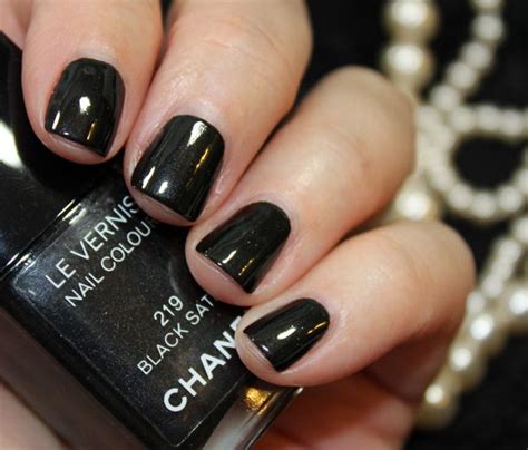 chanel black satin nail polish dupe|chanel vernis nail polish.